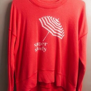 Aerie light weight pull over. Coral color